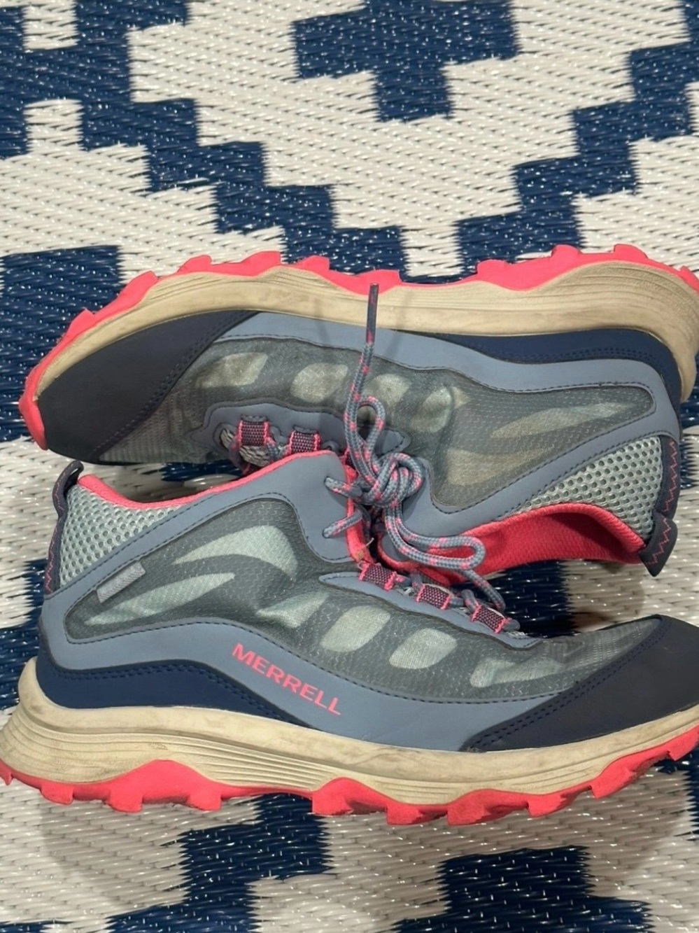 Merrell Moab Speed Mid Waterproof Hiking Trail Boots Women’s Size 5